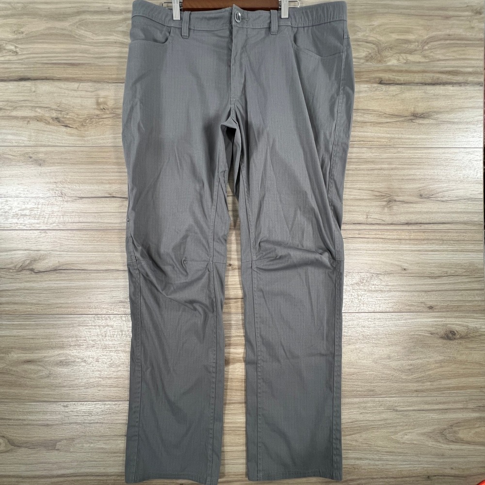 Under Armour Storm Loose Fit Pant Mens 40x34 Gray Water Repellent Technical Pant